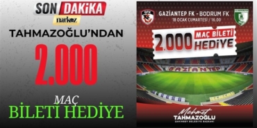 Gaziantep FK Taraftarlarına Müjde! Şahinbey Belediyesi'nden 2000 bilet!