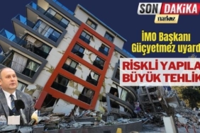 İMO Başkanı Güçyetmez uyardı: "Riskli yapı stoku büyük tehlike oluşturuyor"