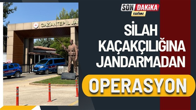 Silah kaçakçılığına Jandarmadan Operasyon