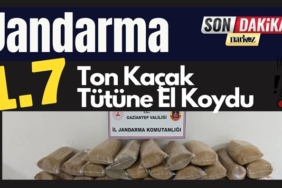 Jandarma 1.7 Ton Kaçak Tütüne El Koydu