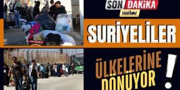 Suriyeliler Ülkelerine Dönüyor!