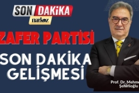  Prof. Dr. Ali Şehirlioğlu, Zafer Partisi Genel Başkan Vekili oldu