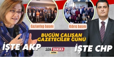 Bugün çalışan gazeteciler günü: İşte AKP, İşte CHP!