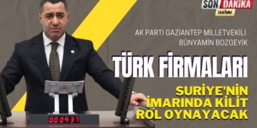 Bünyamin Bozgeyik: Suriye yönetimi ile koordinasyon sağlanacak