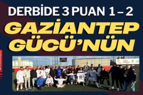 Derbide 3 puan Gaziantepgücü’nün