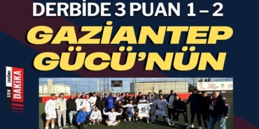 Derbide 3 puan Gaziantepgücü’nün