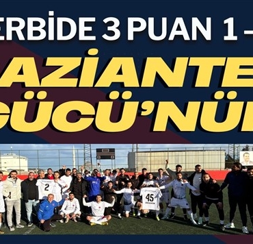 Derbide 3 puan Gaziantepgücü’nün
