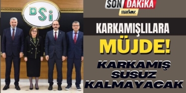 Karkamış'a müjde! Barak Susuz kalmayacak
