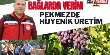 Bağlarda Verim, Pekmezde Hijyenik Üretim…