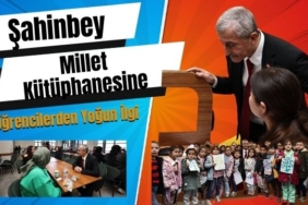 Şahinbey Millet Kütüphanesine Öğrencilerden Yoğun İlgi