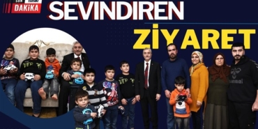 Başkan Tahmazoğlu'nun sürpriz ziyareti sevindirdi
