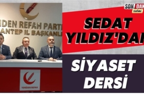 Sedat Yıldız'dan siyaset dersi