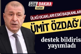 Ülkü Ocakları eski başkanlarından ortak basın bildirisi! Ümit Özdağ’a destek
