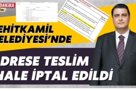 Adrese Teslim İhale İptal Edildi
