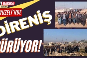 Yavuzeli'nde köylülerin Mermer Ocağı direnişi sürüyor