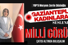 Meryem Zerrin Ekicioğlu, Gaziantepli Kadınlara seslendi