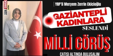 Meryem Zerrin Ekicioğlu, Gaziantepli Kadınlara seslendi