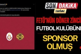 FETÖ’nün Döner Zinciri Önemli Bir Futbol Kulübüne Sponsor Olmuş