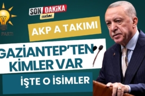 AK Parti'nin MKYK Listesi Belli Oldu
