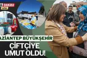 Gaziantep Büyükşehir, Çiftçiye Umut Oldu!