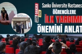 Sanko Üniversite Hastanesi, Öğrencilere İlk Yardımın Önemini Anlattı