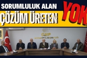 Sorumluluk Alan ve Çözüm Üreten Yok!