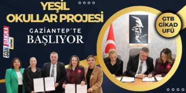 Yeşil Okullar Projesi, Gaziantep'te Başlıyor
