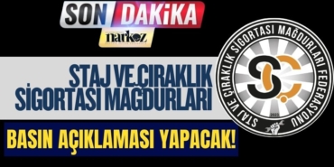 Staj ve Çıraklık Sigortası Mağdurları Basın Açıklaması Yapacak!
