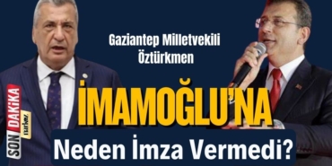 Öztürkmen, İmamoğlu'na Neden İmza Vermedi?