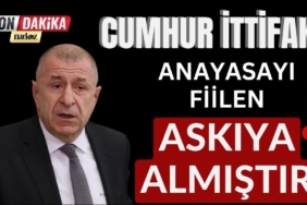 Cumhur İttifakı Anayasayı Fiilen Askıya Almıştır