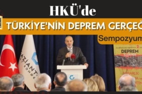 HKÜ'de Türkiye'nin Deprem Gerçeği Sempozyumu Düzenlendi