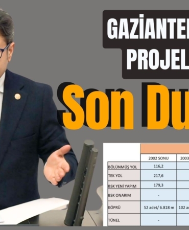 Gaziantep Ulaşım Projelerinde Son Durum! 