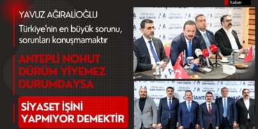 Yavuz Ağıralioğlu, Türkiye'nin en büyük sorunu, sorunları konuşmamaktır