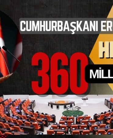 Erdoğan'ın Hedefi 360 Milletvekili 