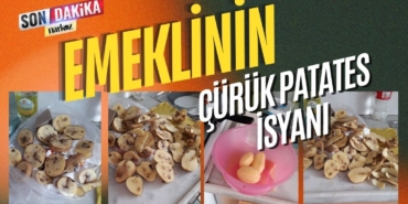 Emeklinin çürük patates isyanı! 