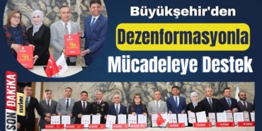 Büyükşehir'den Dezenformasyonla Mücadeleye Destek