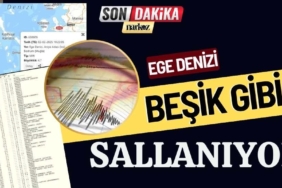 Ege Denizi beşik gibi sallanıyor!