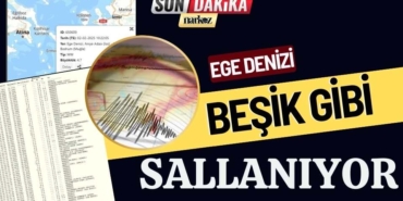Ege Denizi beşik gibi sallanıyor!