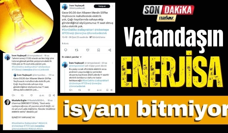 Vatandaşın ENERJİSA isyanı