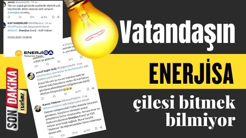 Vatandaşın ENERJİSA çilesi bitmek bilmiyor