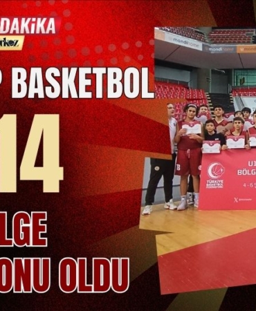 Gaziantep Basketbol U-14 Bölge Şampiyonu oldu