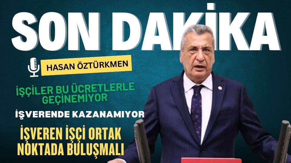 Milletvekili Öztürkmen'den çarpıcı açıklamalar: Erdoğan'ın en korktuğu aday Ekrem İmamoğlu 