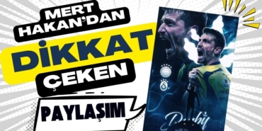 Derbi öncesi Fenerbahçeli oyuncudan dikkat çeken paylaşım!