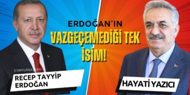 Erdoğan'ın vazgeçemediği tek isim! 