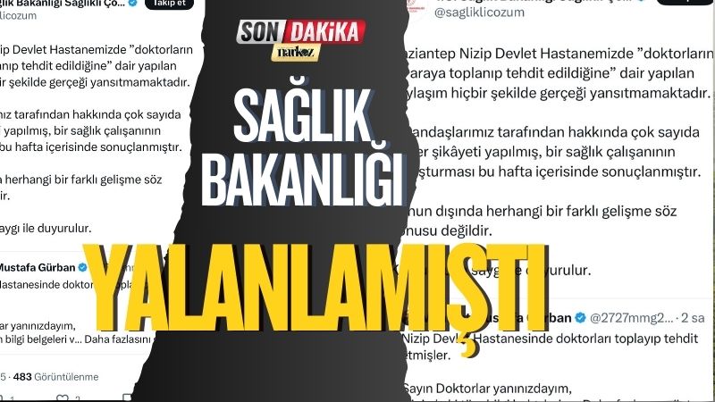 Sağlık Bakanlığı yalanlamıştı!