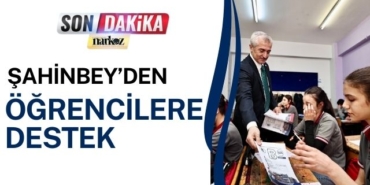 Şahinbey'den Öğrencilere Destek