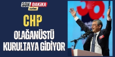 CHP 6 Nisan'da Olağanüstü Kurultaya Gidiyor