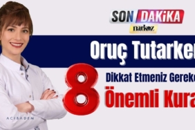 Oruç Tutarken Dikkat Etmeniz Gereken 8 Önemli Kural!