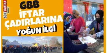 Gaziantep'te iftar çadırlarına yoğun ilgi