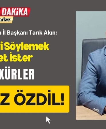 Zafer Partisi Aydın İl Başkanı Akın: Gerçekleri Söylemek Cesaret İster, Teşekkürler Yılmaz Özdil!